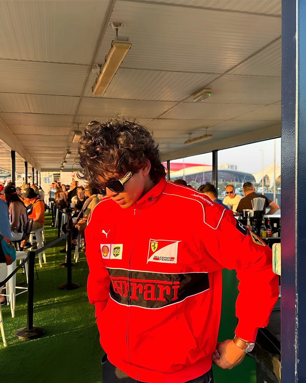 VINTAGE 90'S Ferrari JACKET