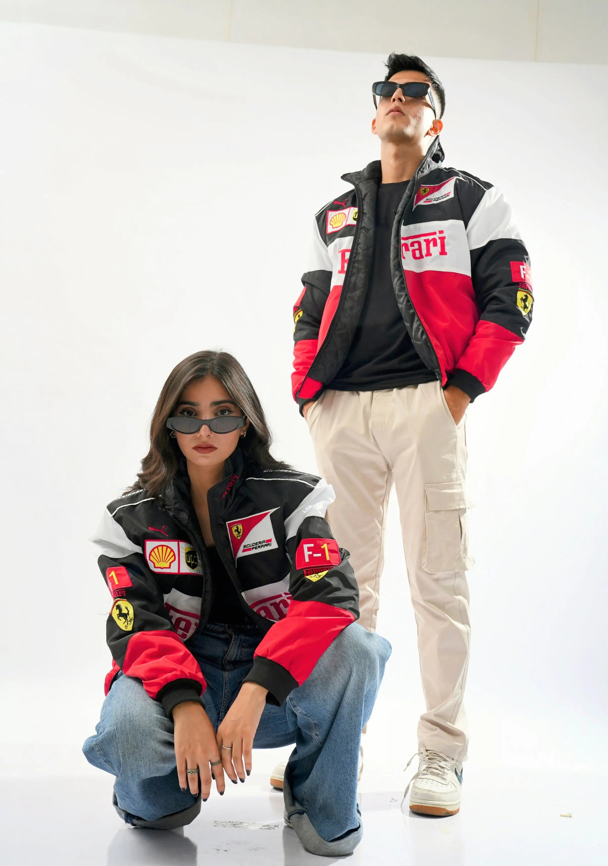 VINTAGE 90'S Ferrari JACKET
