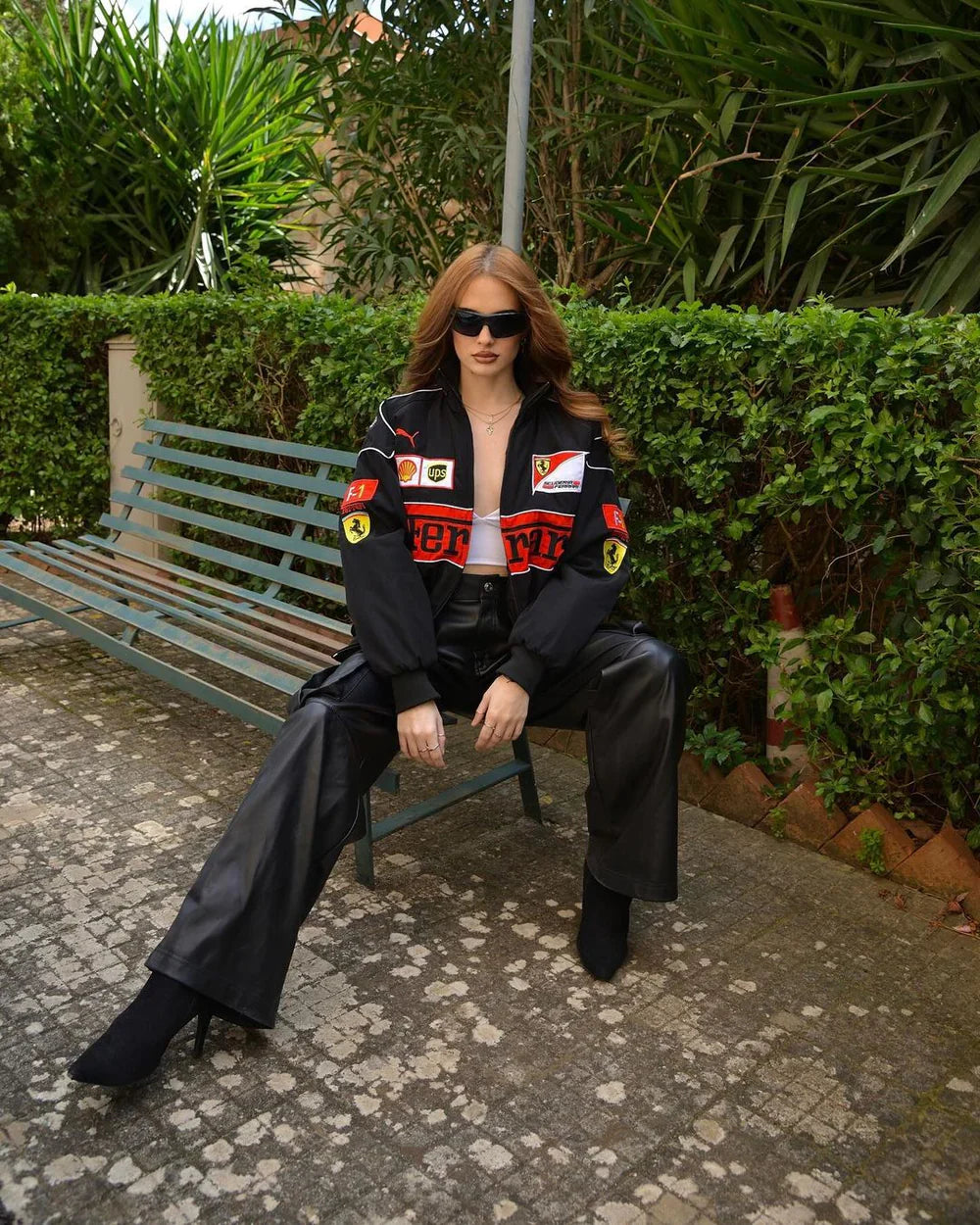 VINTAGE 90'S Ferrari JACKET